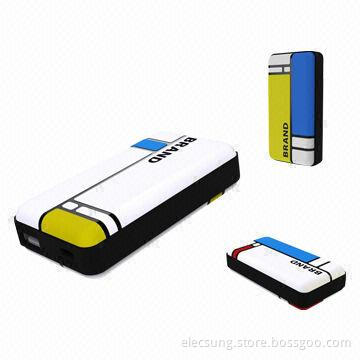 Portable USB 5,200mAh External Mobile Phone Battery Chargers with 5V DC/1A Input, Electricity-saving